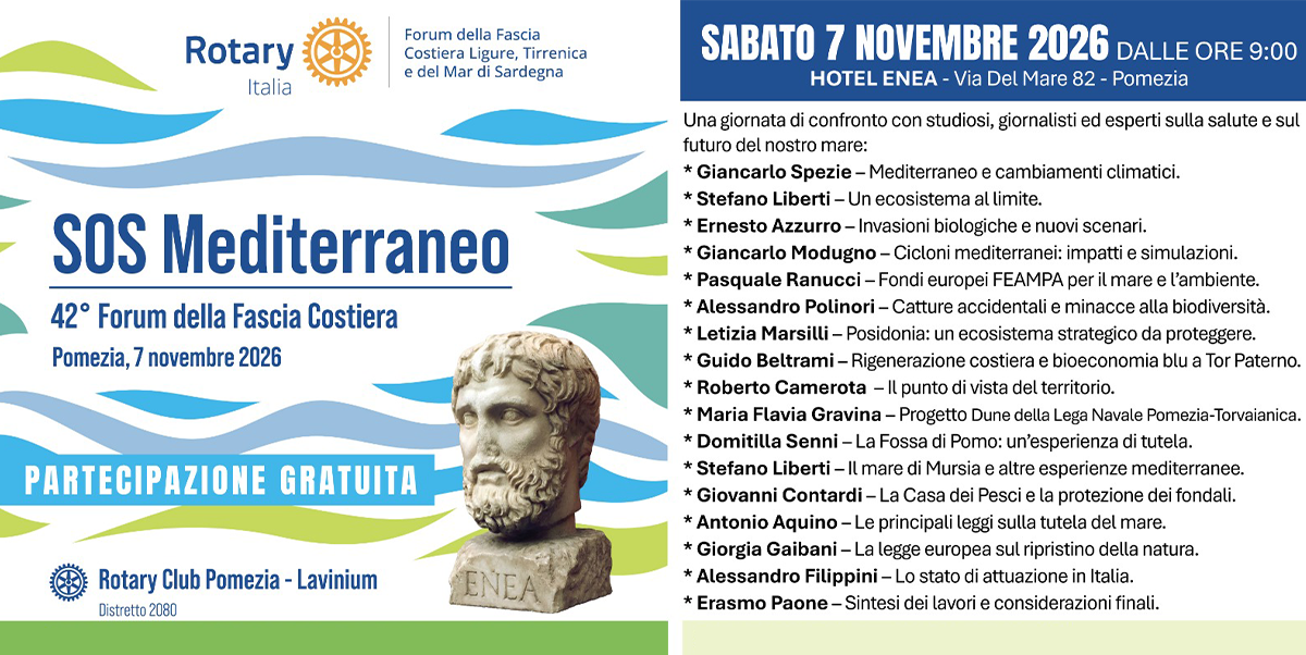 SOS Mediterraneo: 42° Forum della Fascia Costiera